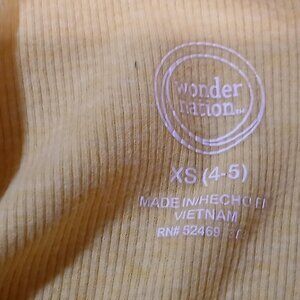 2 Wonder Nation  girls shirts sizes s and xs